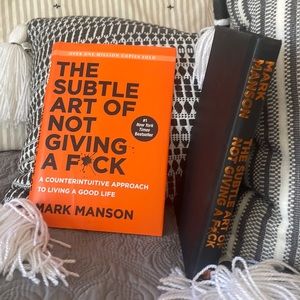 The subtle art of not giving a f*ck book